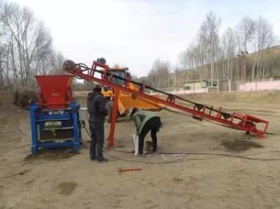 Qmj4-35c Widely Used Brick Making Machine Semi Automatic Concrete Low Price List in Peru