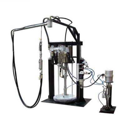 Bicomponent Rubber Spreading Machine Mini Glass Tempering Furnace