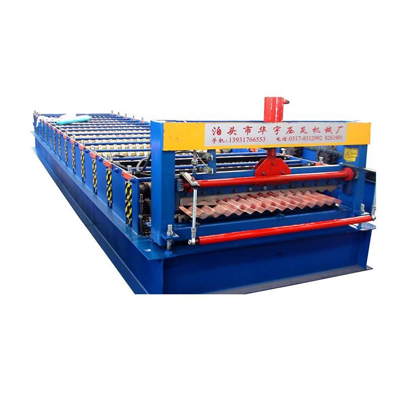 Hebei Xinnuo 988 Corrugated Iron Roof Making Machine Roll Forming Machinery