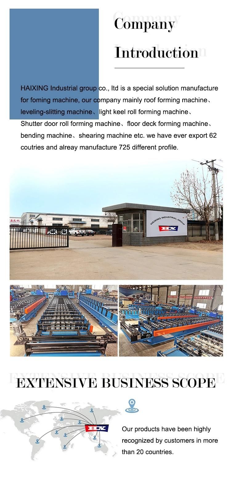 Color Steel Sheet Glazed Roll Forming Machine