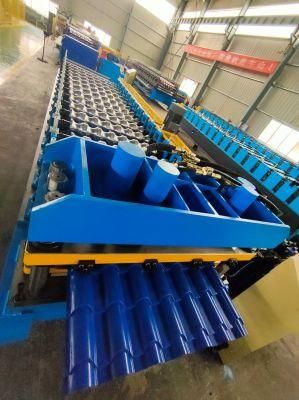 Cold Metal Aluminum Galvanized and Colored Glazed Roofing Sheets Roll Forming Machine