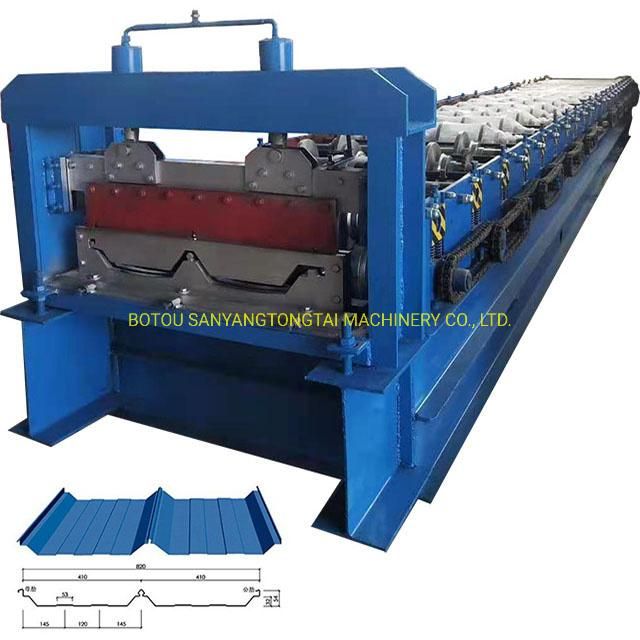 Steel Building Arch Roof Roll Forming Machine