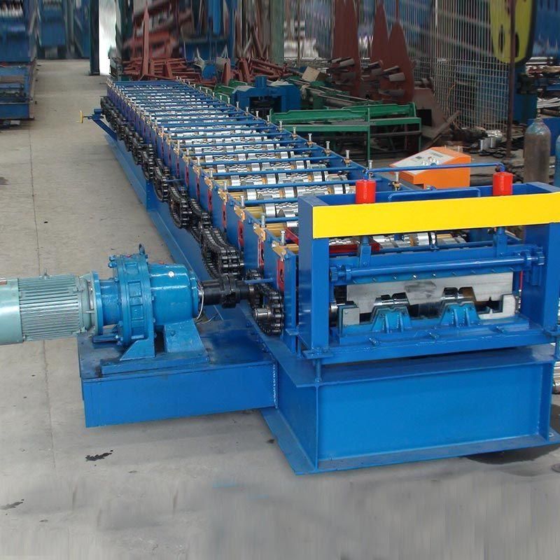 Floor Decking Plate Roll Forming Machine