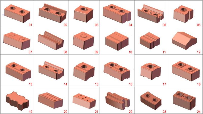 Automatic Clay Interlocking Brick Earth Block Machine