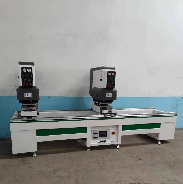 China Factory UPVC Window Machine Manufacture Double Head Seamless Welding Machine for Sale