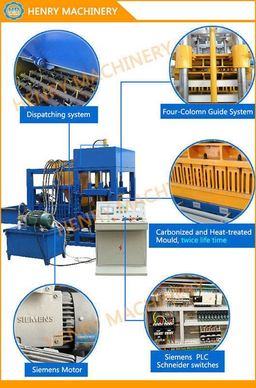 Qt4-20 Hydraulic Concrete Hollow Block Cabro Brick Block Making Machine for Sale in Philippines