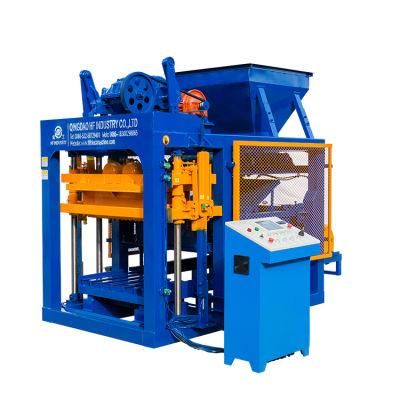 Qt4-25 Decorative Concrete Block Forming Machines Interlock Brick Making Machine