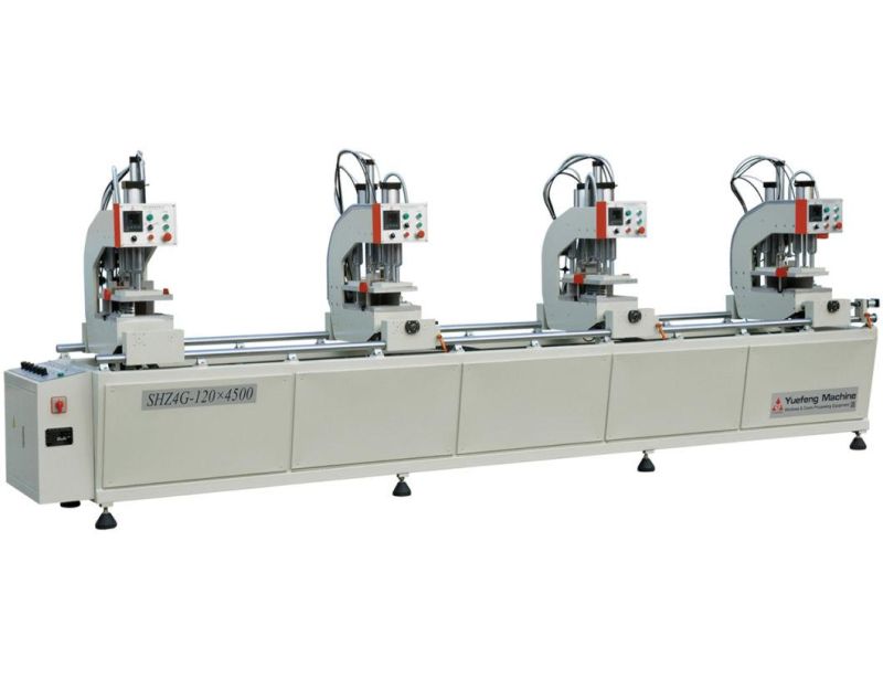 Four Head PVC Window Making Machine for UPVC Window Welding