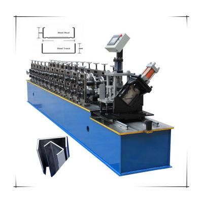 Low Price Light Steel Keel Stud Track Rollformer Line Span Roll Forming Machine