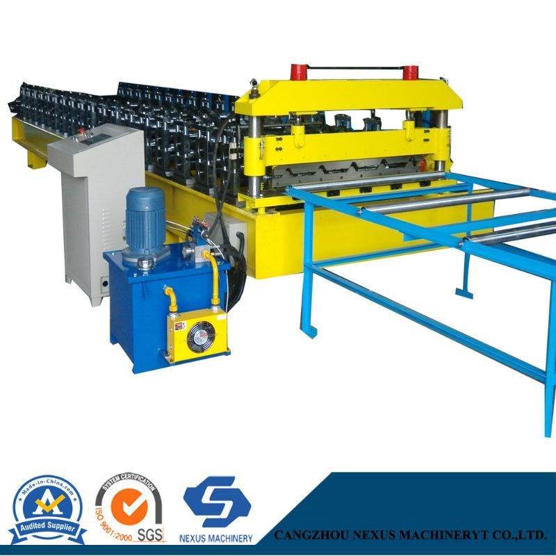 Guide Pin Roof Sheet Roll Forming Machine with SGS Certificate