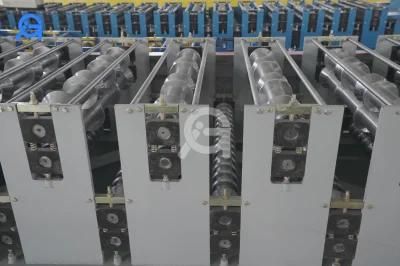 Thicker Steel Trapezoidal and Glazed Tile Double Layer Roll Forming Machine