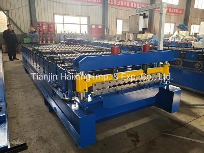 Color Steel Wave Roof Panel Roll Forming Machine