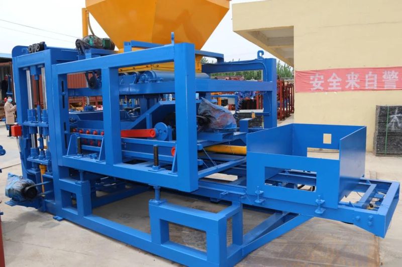 Qt4-15 Fully Automatic Paver Moulding Block Machine Hollow Brick Making Machinery