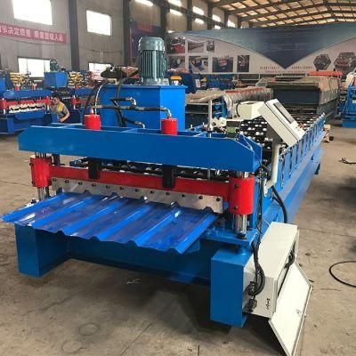 Trapezoidal Kirby Making Machine Profile Ibr Roof Tile Making Machinery Metal Roofing Sheet Design Roll Forming Machine CNC Machine