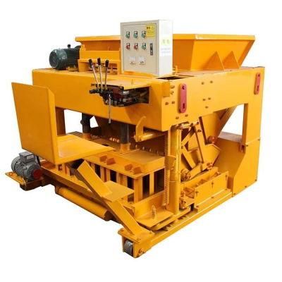 Egg Laying Hydraulic Block Making Machine Qtm6-25 Movable Concrete Block Making Machine Euroblock 12 Concrete Production Line