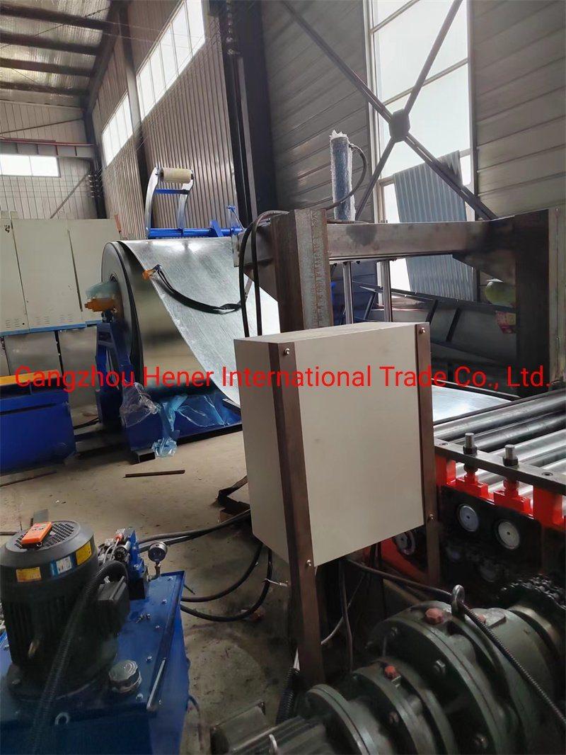 Hot Sale Metal Granary Ban Sheets Plate Corrugated Sheet Roll Forming Machine Making Production Line