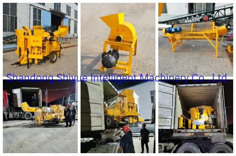 Hydraform Compressed Clay Soil Interlock Brick Block Making Machine From China