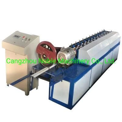 North China Cold Electrical Cutter Saw Steel Roll Shutter Door Slat Roll Forming Machine