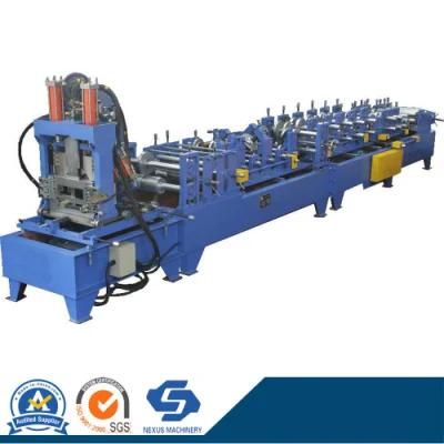 China Factory Steel Frame and Purlin Making Machines 2.5 mm C Z Purlin Roll Forming Machine