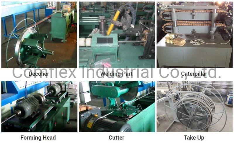 Mechanical Forming Machine for Spiral & Annular Corrugated Hoses^