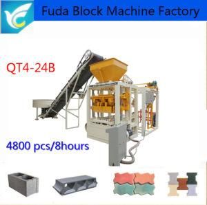 China Hot Sale Semi Automatic Cement Hollow Brick Machine