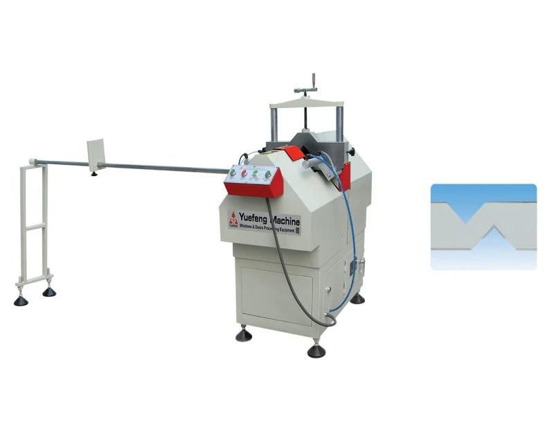 PVC Window Processing Machine PVC Window V Shape Notch Cutting Saw