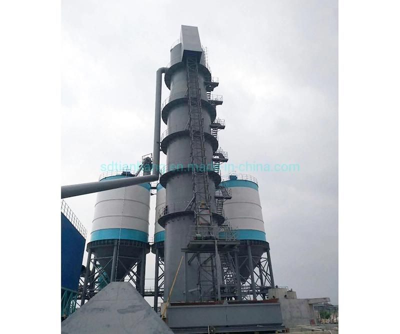 Vertical Shaft Kiln for Calcined Cement Clinker with Limestone