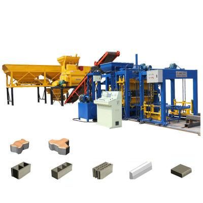 Qt5-15 Automatic Cement Compressed Hollow Blocks Making Machine