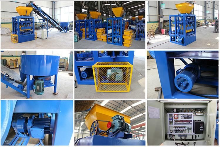 Henry Qt4-24 Brick Making Machine Hollow Paver Machine Concrete Cement Block Machine Block Making Machine