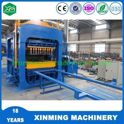 Building Material Qt10-15 Hydraulic Brick Machine Hollow Block Machine with Cement Silo