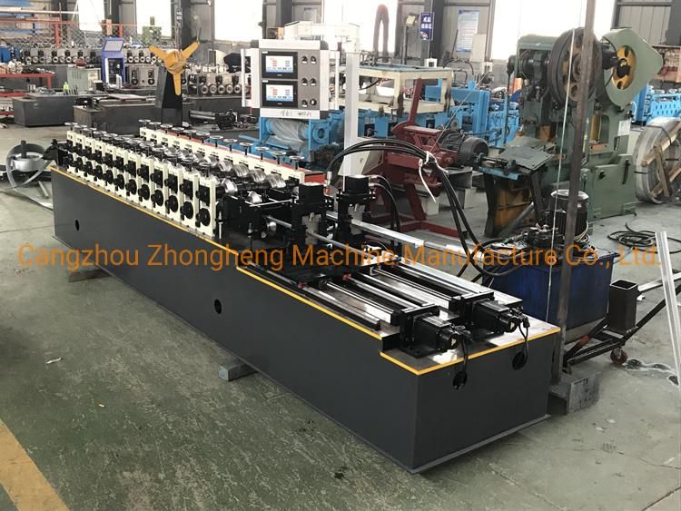 Two in One Stud and Track Roll Forming Machine with None Stop Cutting