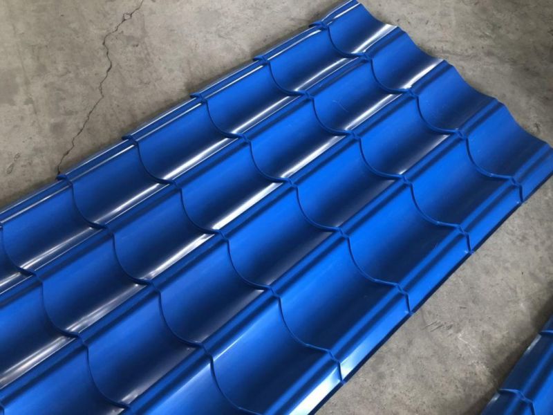 Colored Steel Three Layer Roof Tile Roll Forming Making Machine