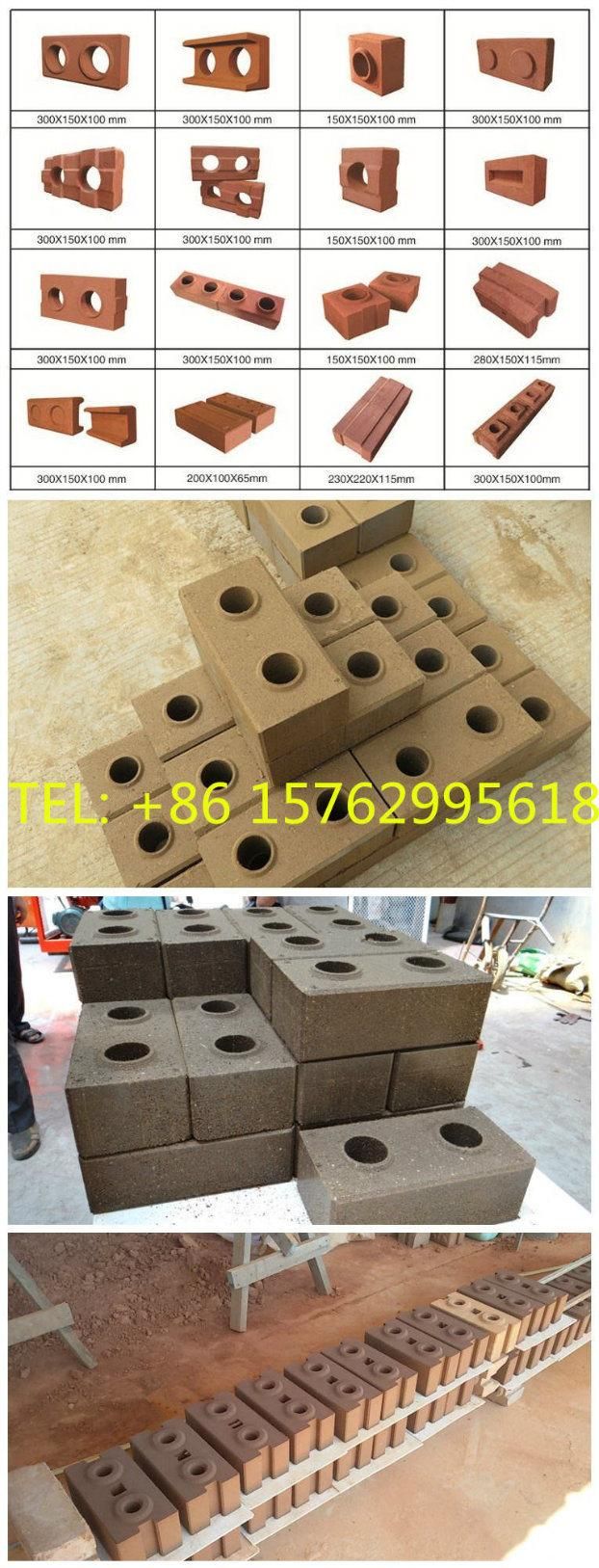 Hr2-10 Eco Soil Interlocking Clay Brick Making Machine