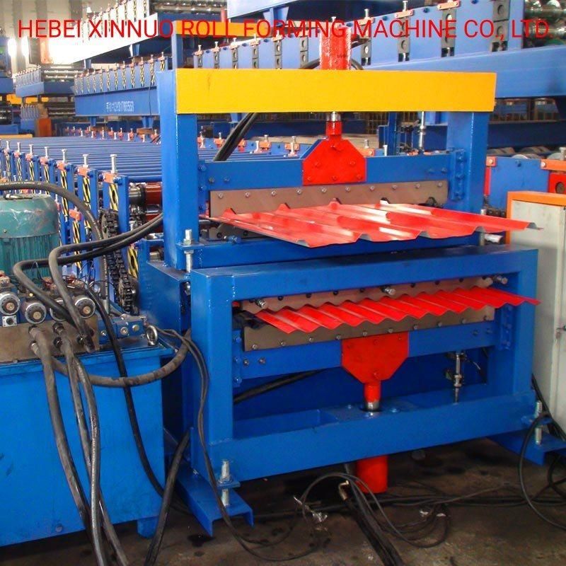 Roofing Sheet Making Machine 840+850 Double Layer Roll Forming Machine