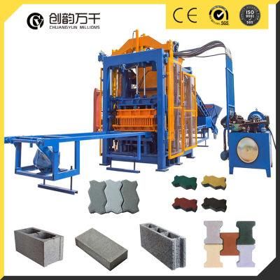 Qt 8-15 Concrete Block Making Bricks Fully Automatic Building Hollow Block Making Machine