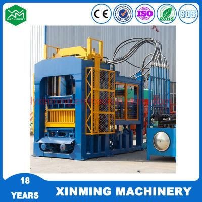 Qt10-15 Lower Price Full Automatic Concrete Cement Hollow Soild Brick Making Machine for Construction Materials