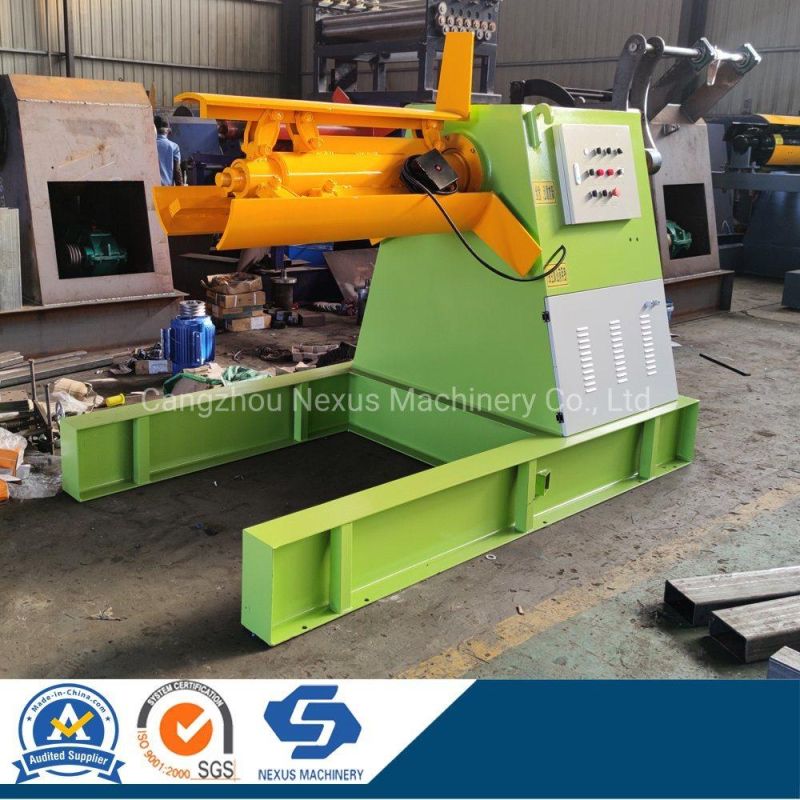 Nexus 5 Tonnes Hydraulic Uncoiler Automatic Electric Decoiler Machine