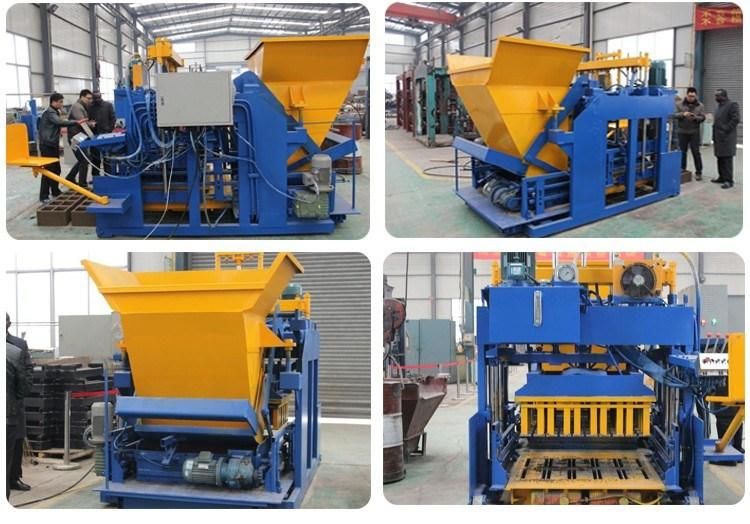 Movable Egg Layer Concrete Block Making Machine Interlocking Block Machine for Sale (QQTM10-15)