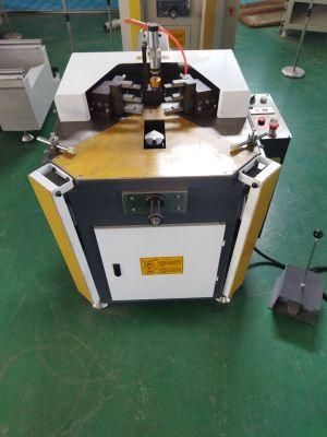 Lzj-120c Synchronous CNC Corner Combining Machine of Aluminum Window Door Making Machine Adjustable Positioning Angle