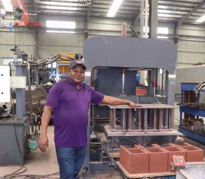 Qt4-15 Concrete Hollow Block Interlocking Paver Making Machine Price