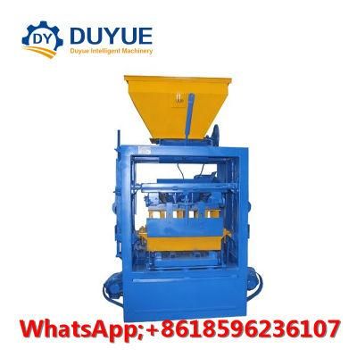 High Performance Qt4-24 Paving Block Machine in Africa