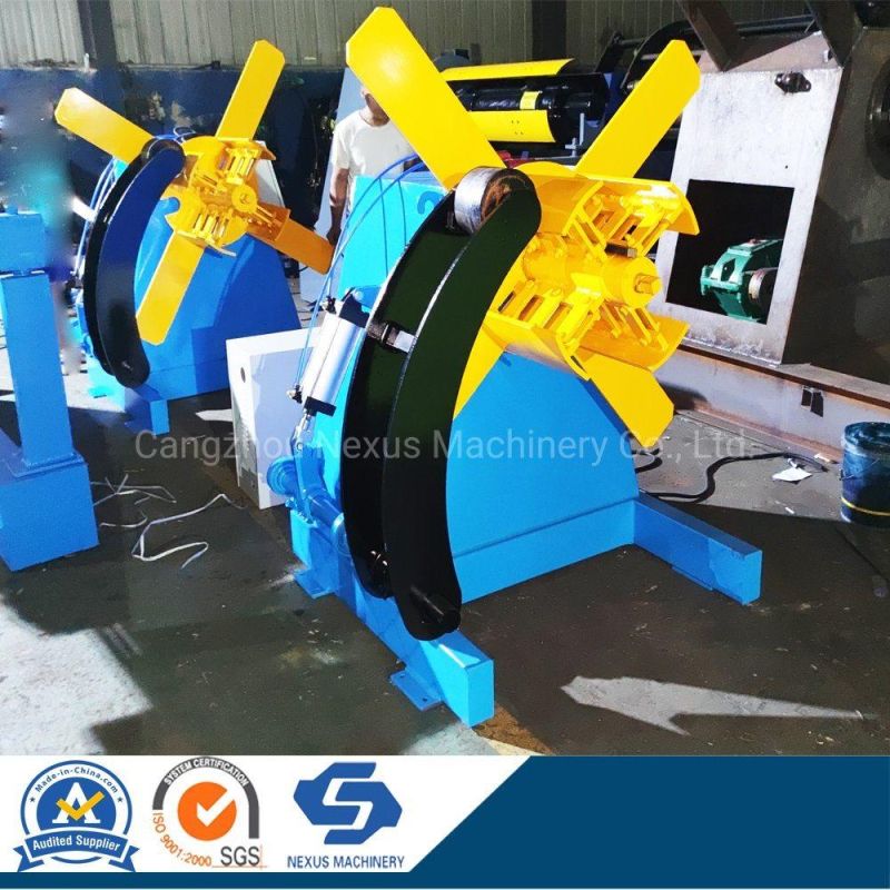 Metal Sheet Automatic Decoiler Hydraulic Uncoiler for Cut to Length Machine