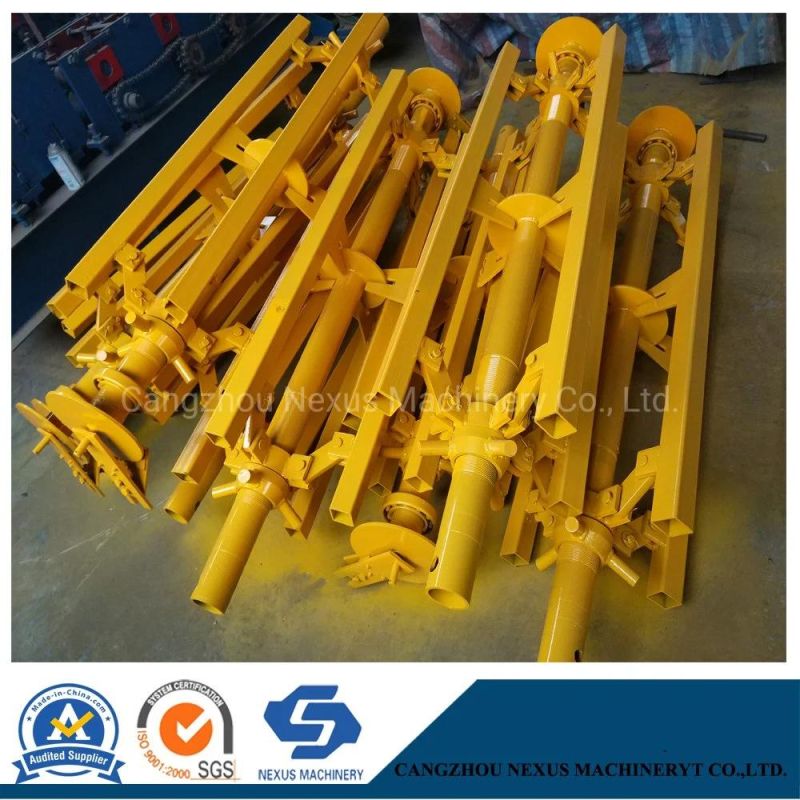 Manual Metal Coils Uncoiler Machine 5 Tons Passive Decoiler