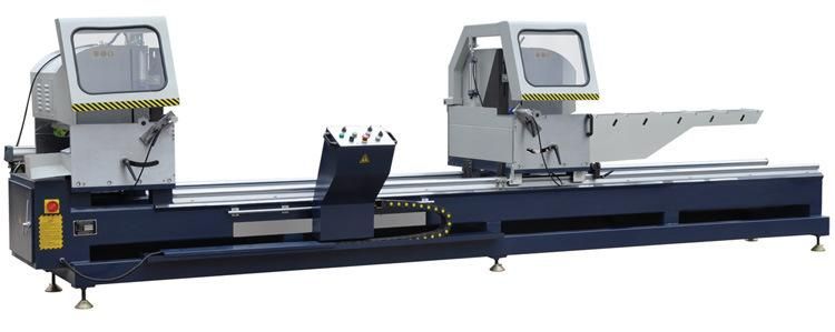 CNC Double Head Precision Cutting Saw Windows Processing Machine 500*4200 Aluminum Profile Windows Cutting Machine