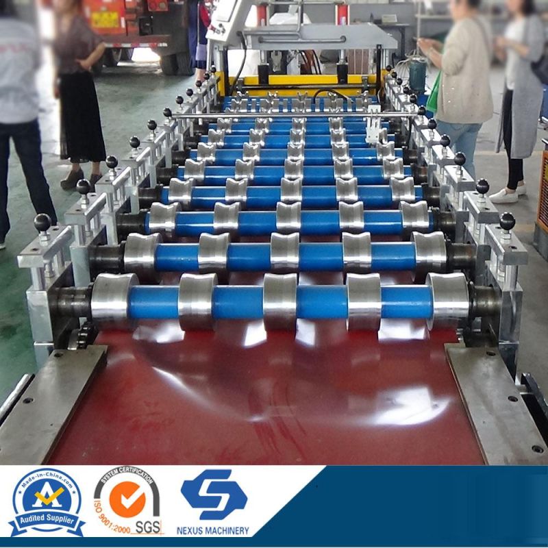 Galvanized Metal Dry Joint-Hidden Wall Tile Stud Roll Forming Machine