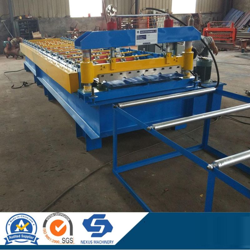 Metal Roofing Galvanized Aluminum Corrugated Steel Sheet Making Machine Colored Steel Wall Roof Panel Cold Roll Forming Machine