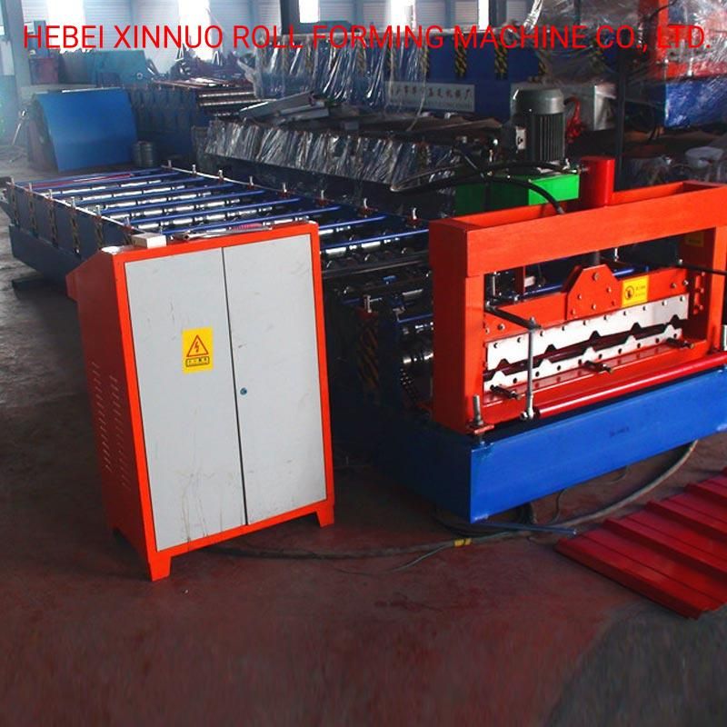 840 Colored Metal Making Steel Plate Roll Forming Machine
