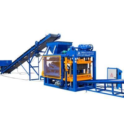 Paver Brick Block Machine Price Interlocking Qt4-25 Automatic Cement Concrete Moulding Hollow Block Brick Making Machine