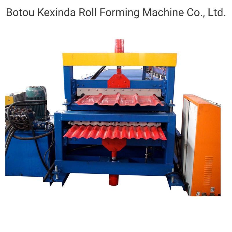 840+836 Double Layer Roofing Sheet Making Machine Roll Forming Machines