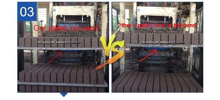 Block Making Machine Pallet Reinforced Gmt Fiber Plastic Pallet for Concrete in Africa